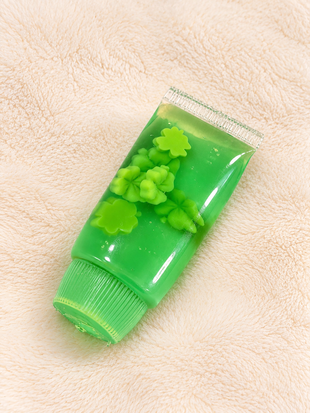 Squishy Tube Vert Trèfle